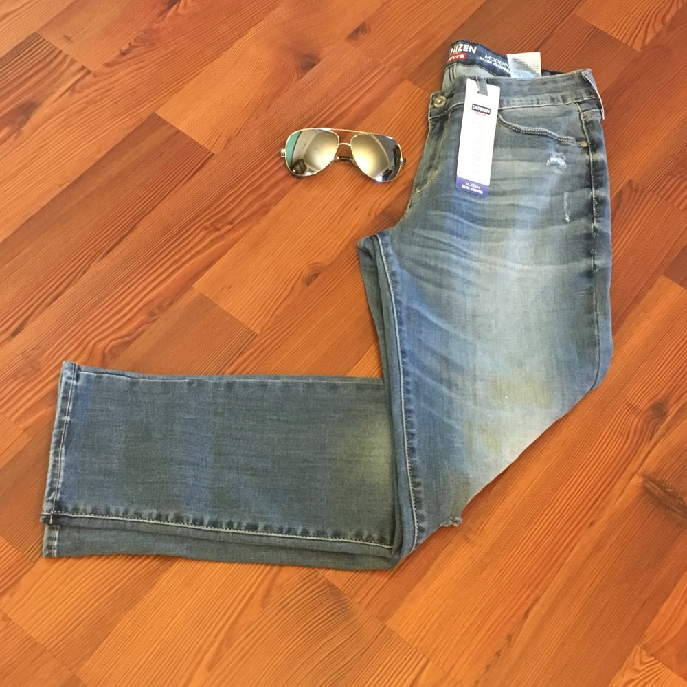 Denizen Levi’s Distressed Stretch cuff jeans - 8 - Picture 6 of 6